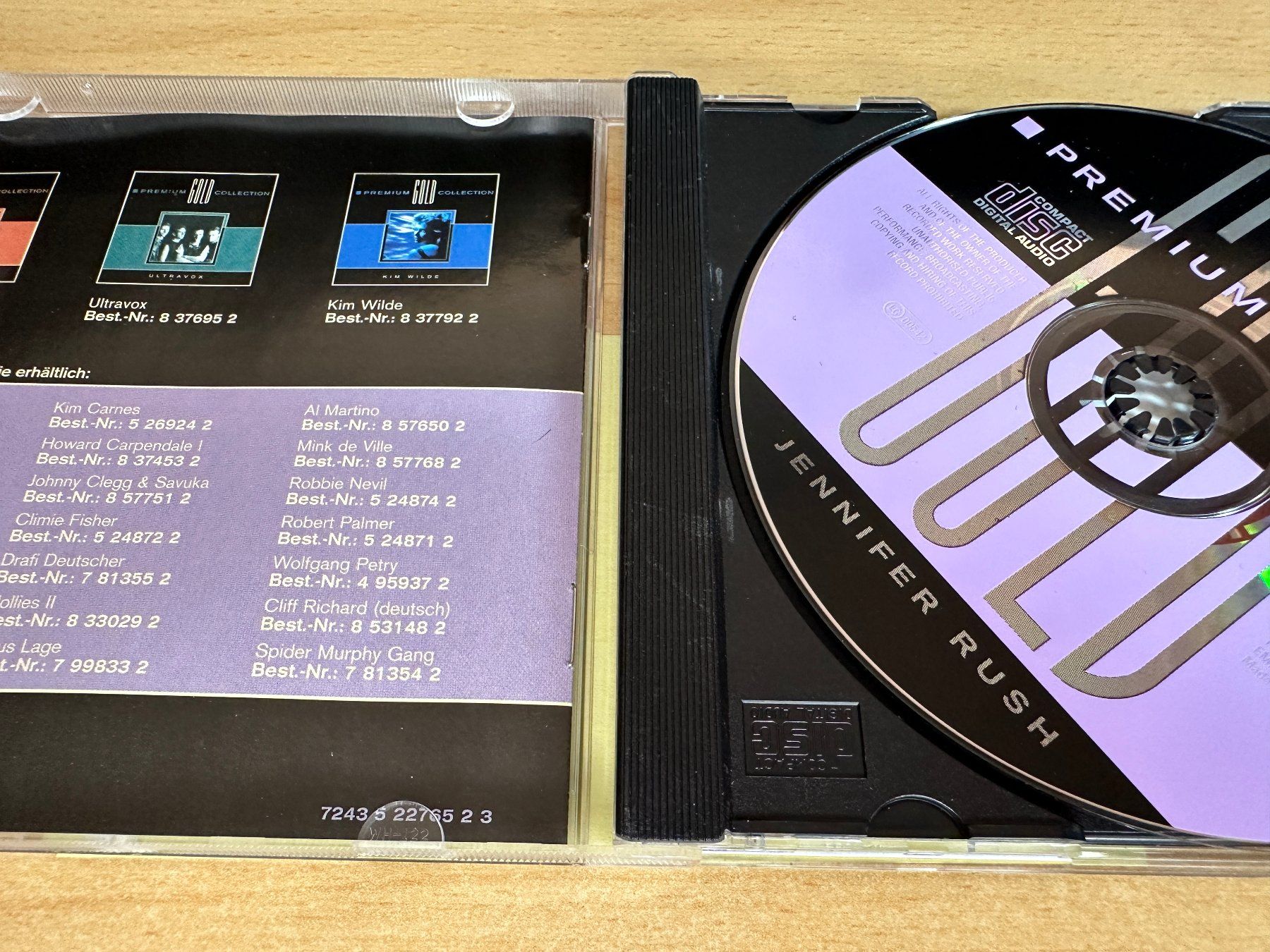 CD: Jennifer Rush – Premium Gold Collection – Usato da Rikon im Tösstal venduto da Alpenmutz 2
