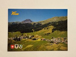 Postkarte Ftan Graubünden Sommer
