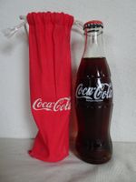 Coca Cola Vintage Flasche im original Stoffsack