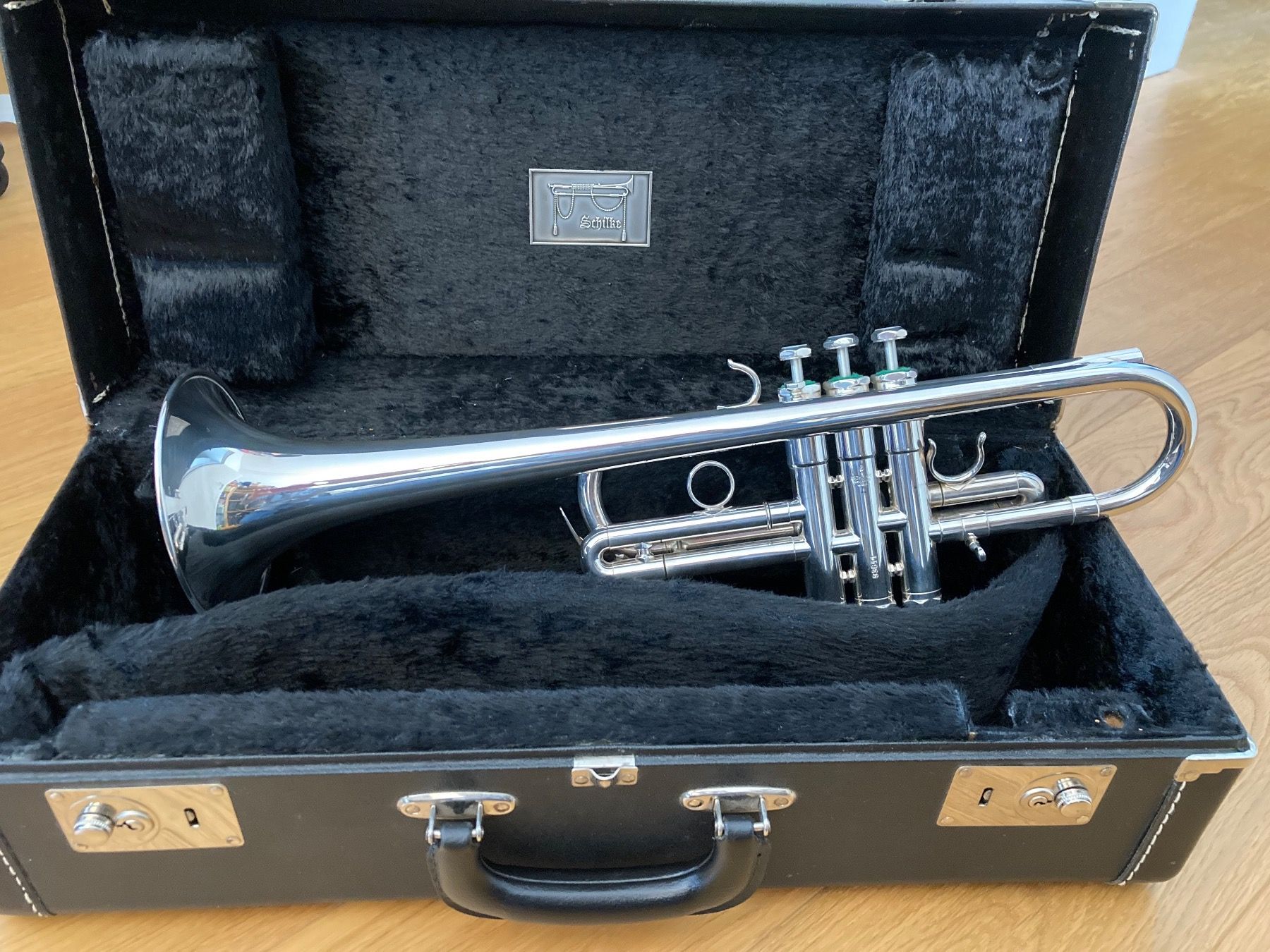 Strumenti musicali: C-Trompete Schilke – Usato da Möriken AG venduto da Salamander25