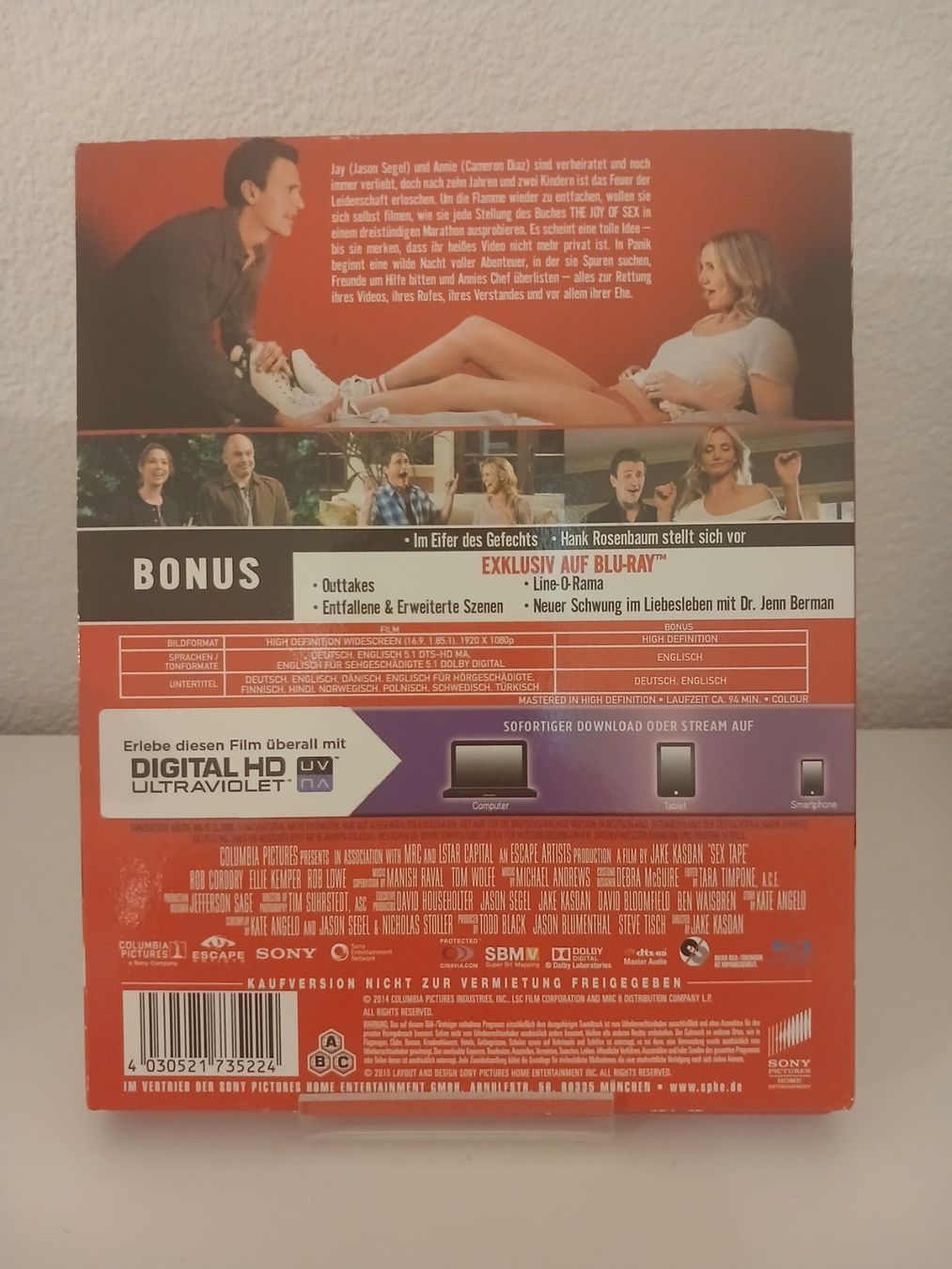 Alle DVDs: Sex Tape – Gebraucht aus St. Margrethen SG von SamusAran 1