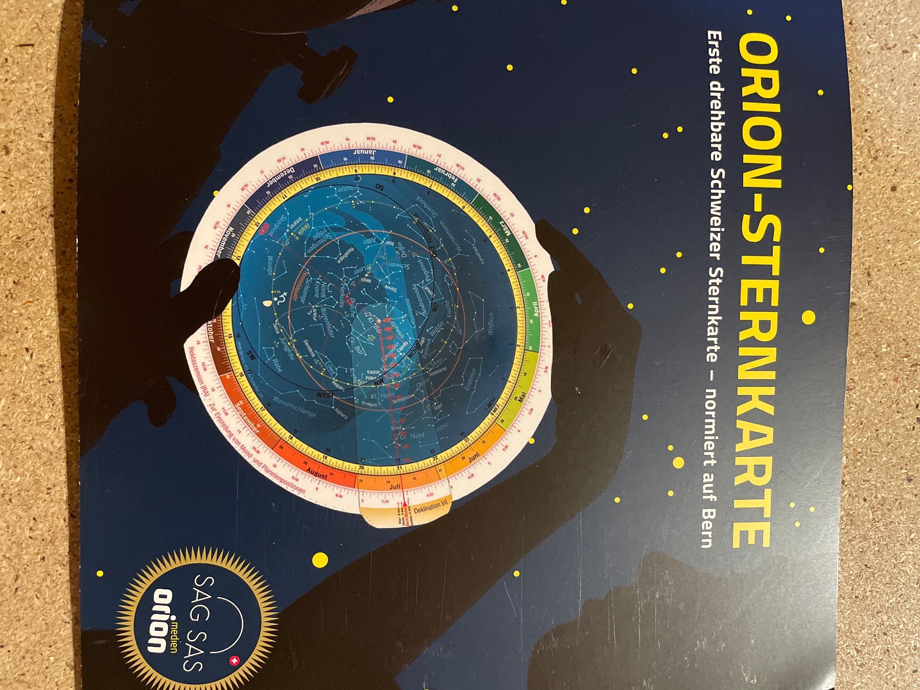 Altro materiale scolastico: Sternkarte – Usato da Niederhasli venduto da nic_65cm