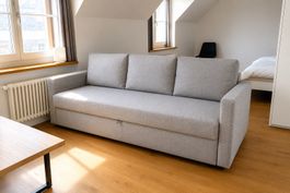 IKEA FRIHETEN Bettsofa grau WIE NEU! – Top Zustand
