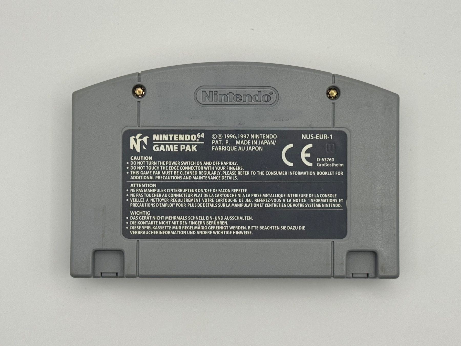 Nintendo Giochi: N64 Pokémon Stadium – Usato da Bettlach venduto da awi_7jcb 1