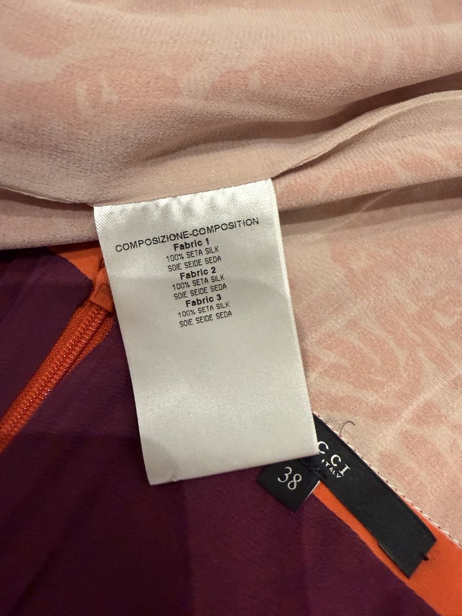 Gucci Vestiti: Robe Gucci fleurie soie taille 38  – Usato da La Croix-de-Rozon venduto da ben_9qlz 6