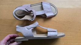 clic! Mädchen Leder Klett-Sandale - 37 - neuwertig