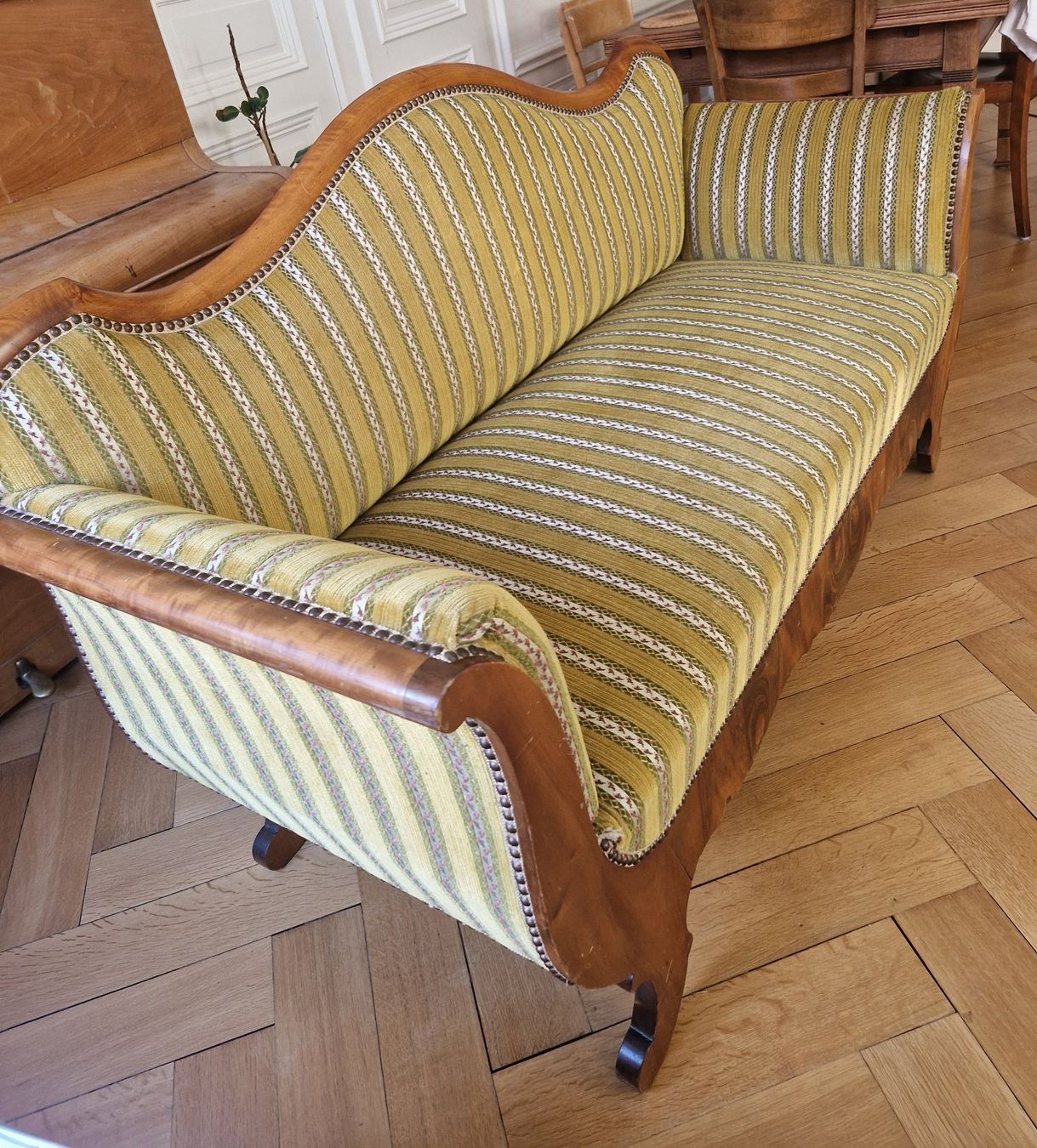 Sofas: Antikes Biedermeier-Sofa, grün, gebraucht – Gebraucht aus Basel von ari_8d57 2