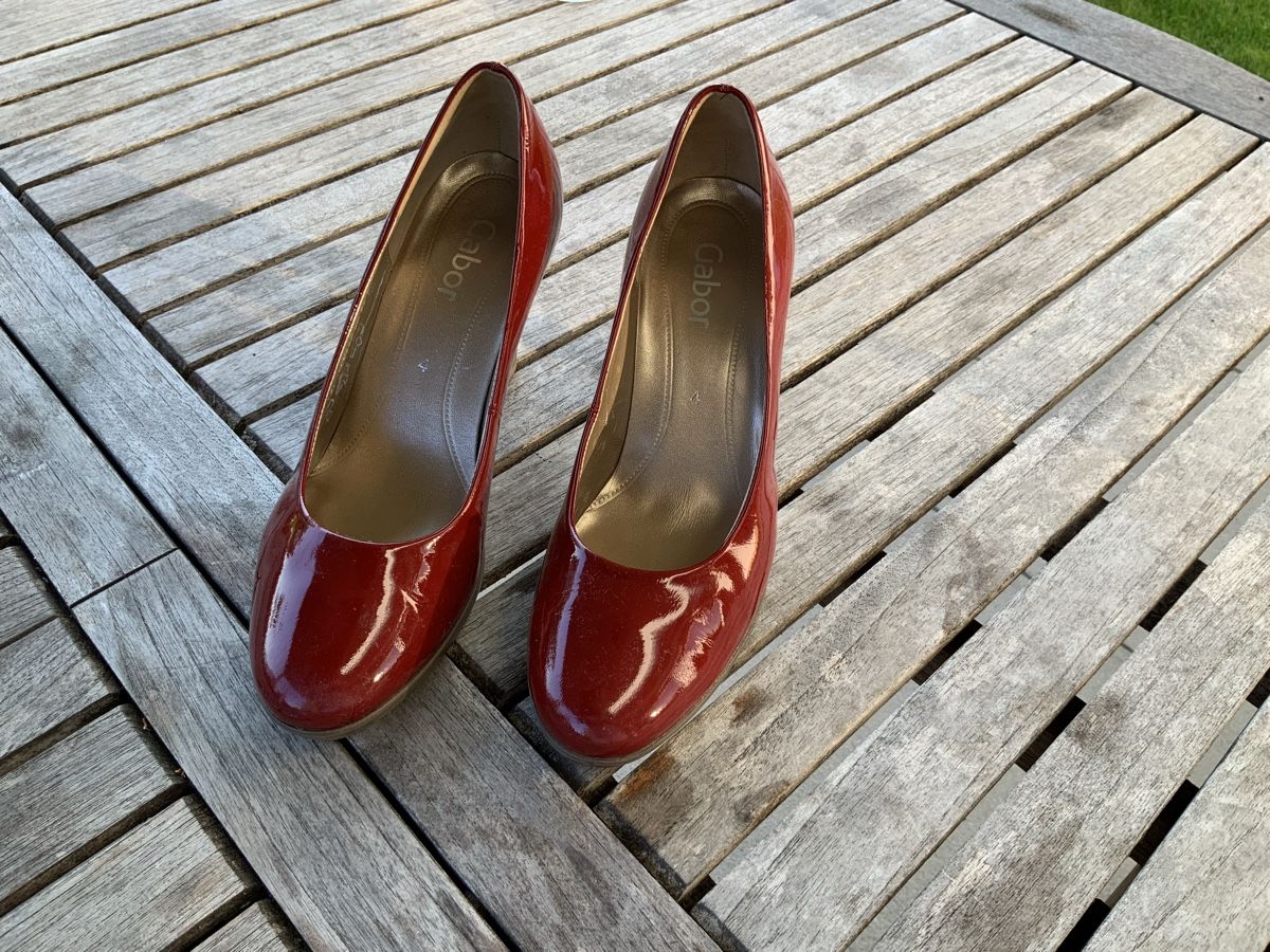 Gabor Damenschuhe: Rote Gabor Pumps – Gebraucht aus Oberentfelden von KAL_EL 1