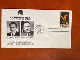 NIXON & AGNEW 1968 ELECTION DAY (R61)