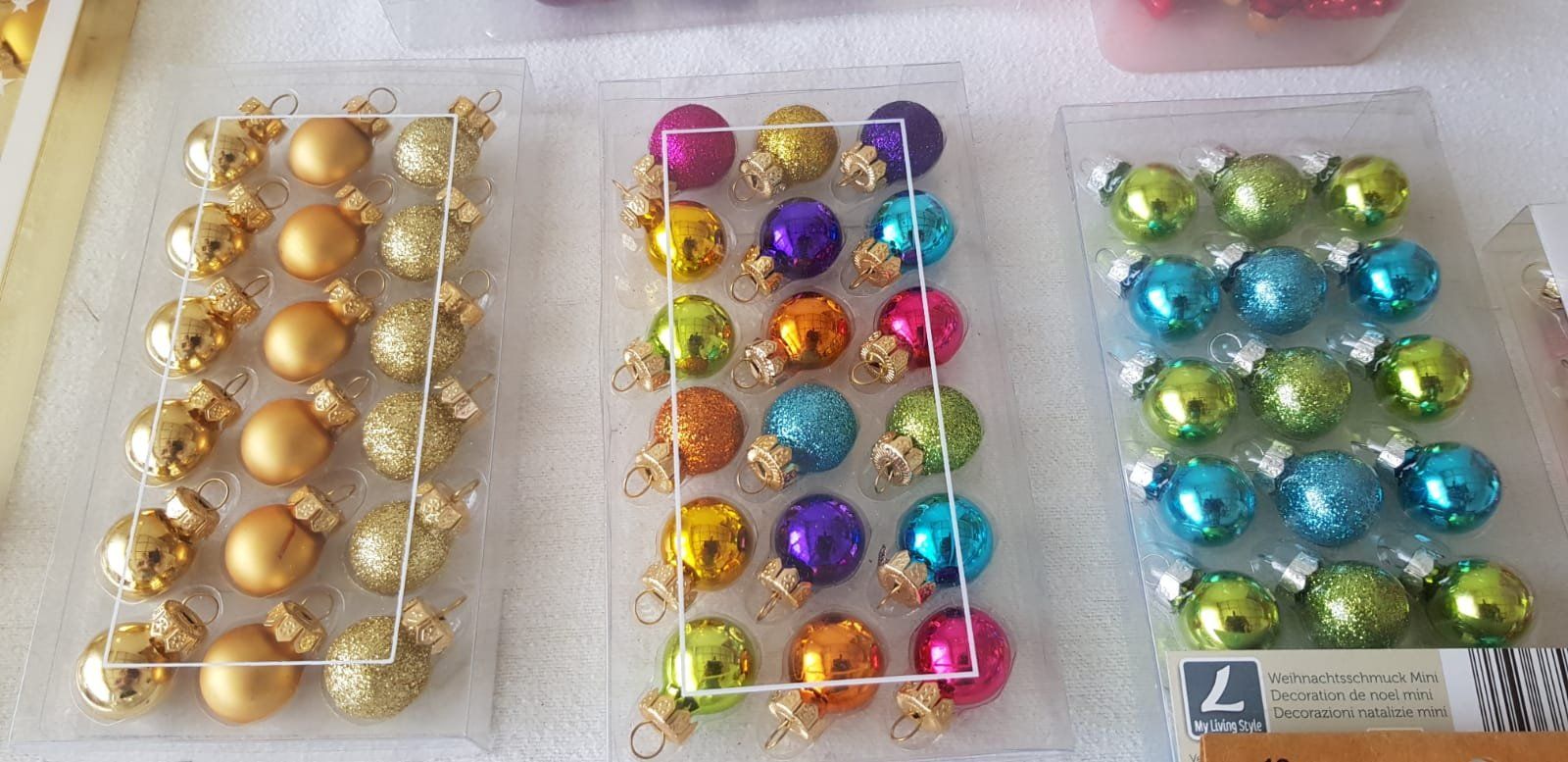 Alle Dekorationen: Weihnachtskugel / Weihnachtskugeln / Christbaumschmuck – Gebraucht aus Zug von Qayqay0 5