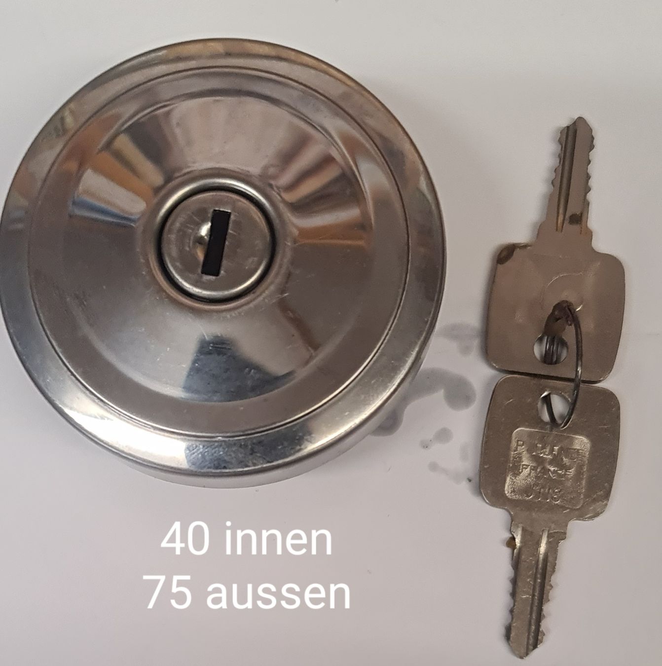 Accessori per altri veicoli: Tankdeckel abschließbar inkl.2.Schüssel – Nuovo (secondo la descrizione) da Windlach venduto da Noldi6