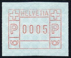 ATM 6II Farbton Rotorange ** postfrisch