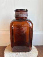 Antike Apothekerflasche Braun Glas Vintage Deko Schweiz
