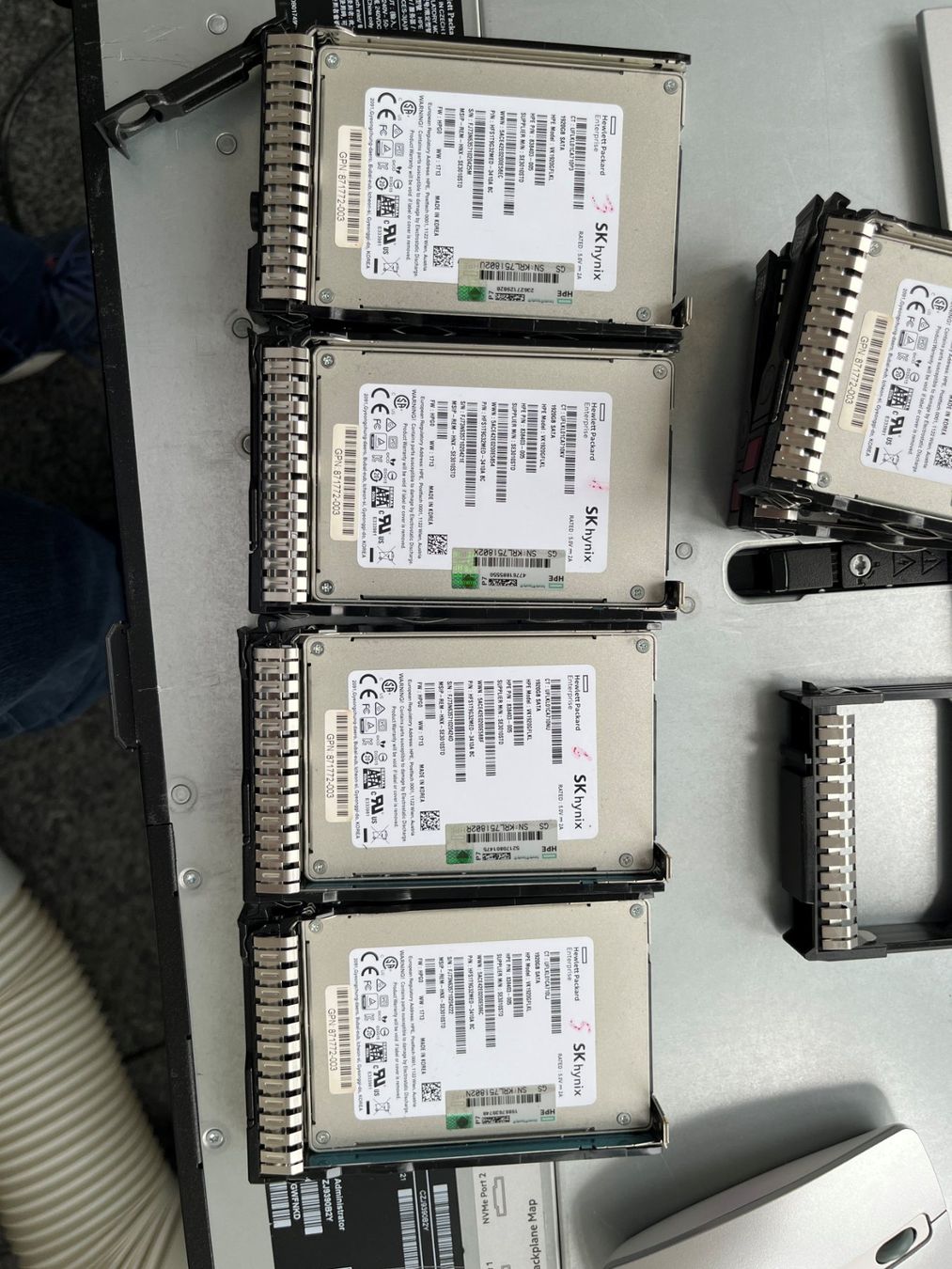 Hewlett Packard Dischi rigidi: HPE 1.92TB SSD 838403-005 872056 – Usato da Bettwil venduto da man_kys8