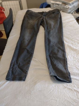 Zizzi Jeans, Top Zustand, Gr. 50, Dunkelgrau, Frühling