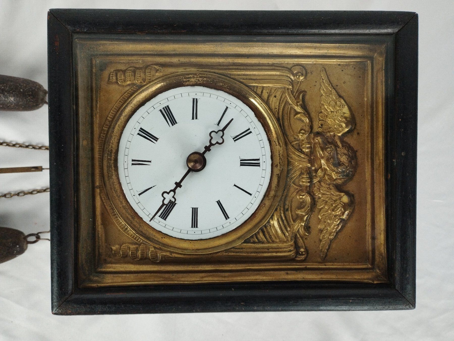 Orologi da terra & Orologi da parete: Rahmenuhr Antik - Biedermeier – Difettoso da Schübelbach venduto da Restwert_Schubelbach 2