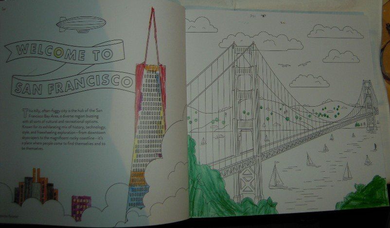 Libri: Malbuch SAN FRANCISCO – Usato da Heimberg venduto da Rockenrol 2