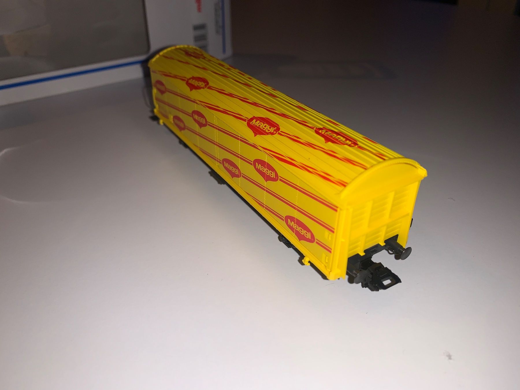 Märklin Modellini di ferrovie: 4 Stk. Märklin Maggie Güterwagen der SBB CFF FFS – Usato da Luzern venduto da FRT93 6
