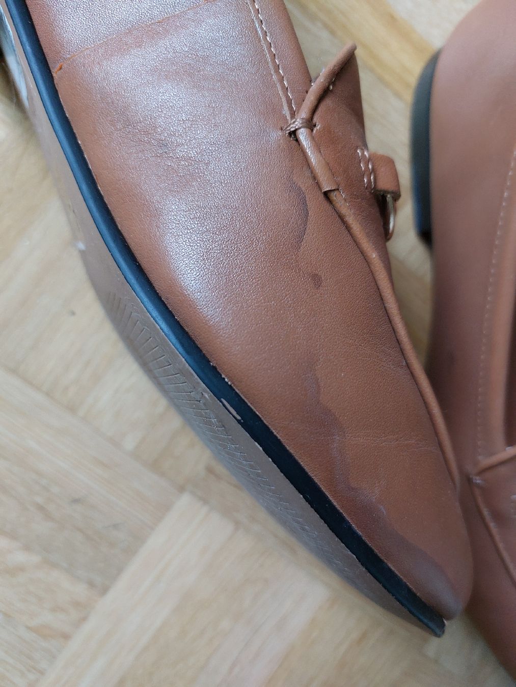 Dune London Scarpe da donna: Düne Damen Gr. 7/40, Leder braun – Difettoso da Baden venduto da BanaBoutique 6