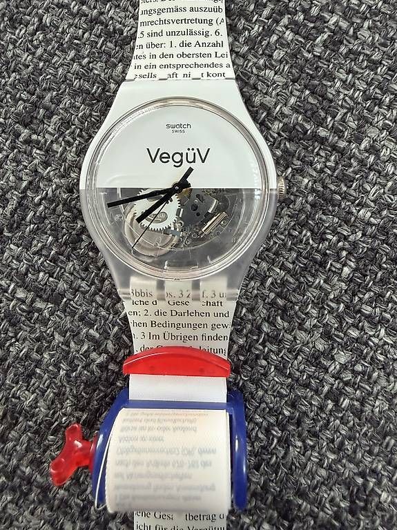 Orologi: Swatch VegüV – Nuovo e nell'imballaggio originale da Burgdorf venduto da Hallo_dort