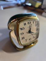 antik Reise Wecker Uhr antik EUROPA 2 Jewels