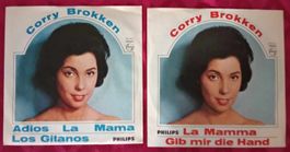 Corry Brokken / 2 disque 7" vinyl 45t 1964 MONO