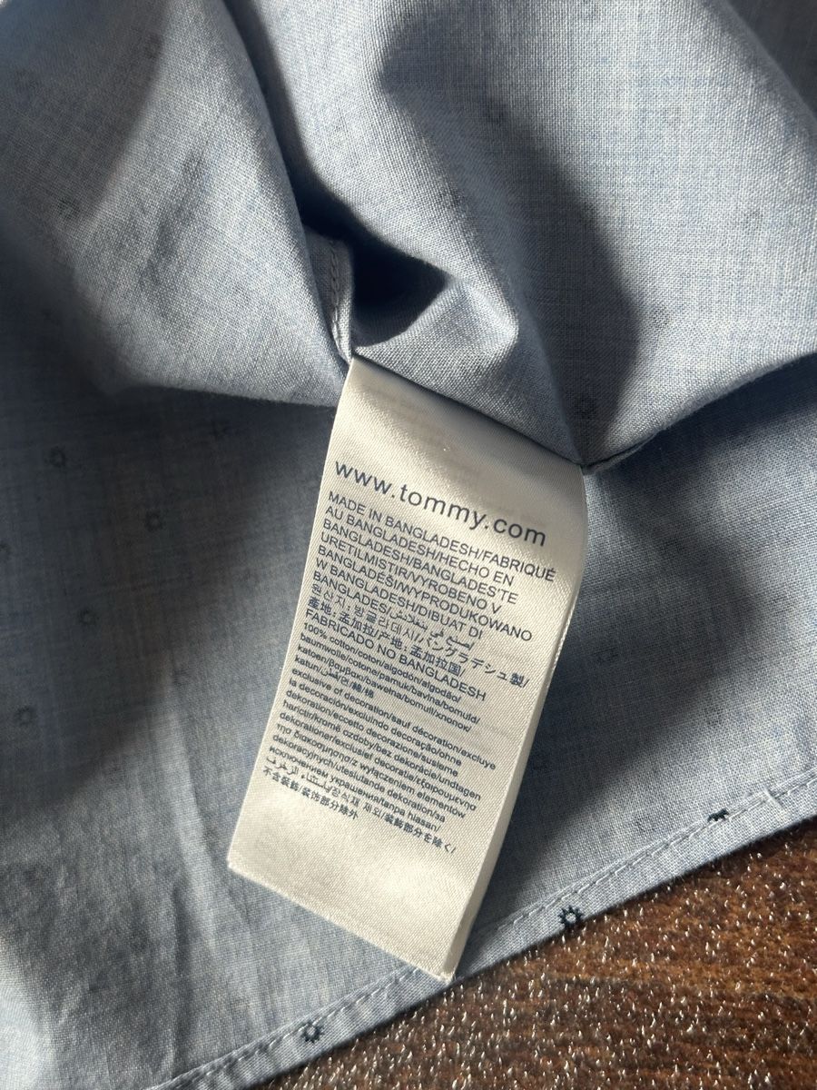 Tommy Hilfiger Camicie, T-shirt & Polo: Tommy Hilfiger Hemd, Gr. 176, hellblau! – Usato da Neerach venduto da Matug1248 4