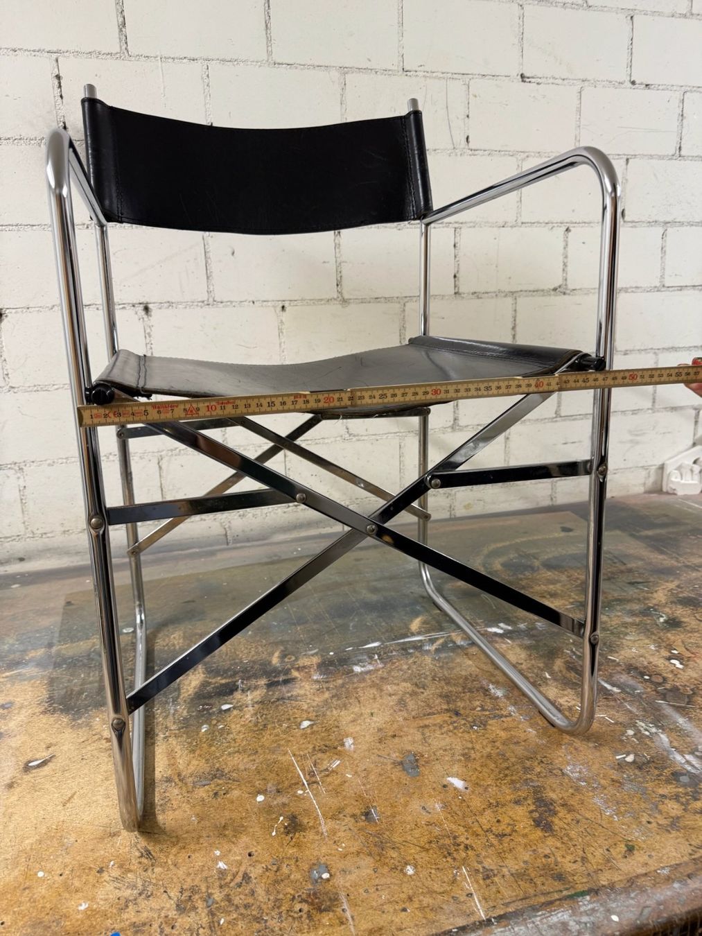 Chaises: klappbare Designer Leder Stühle – D'occasion à Staufen par MARINTSUM 3