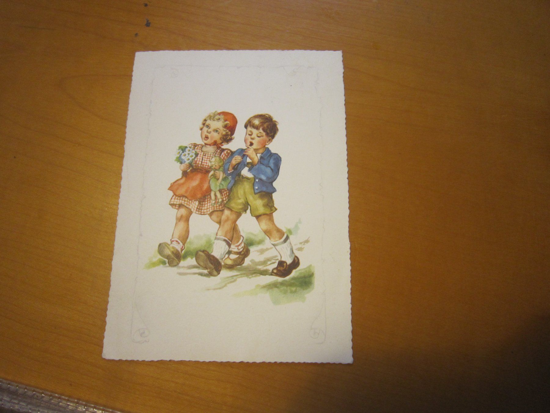 Cartes postales: No 3 Postkarte Kinder – D'occasion à Gordola par Polentaefung