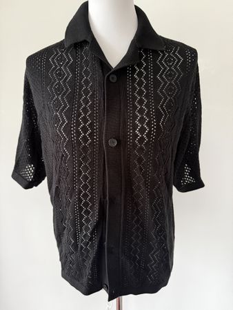 GU Strickjacke, Sommer Hemd Herren Gr. L
