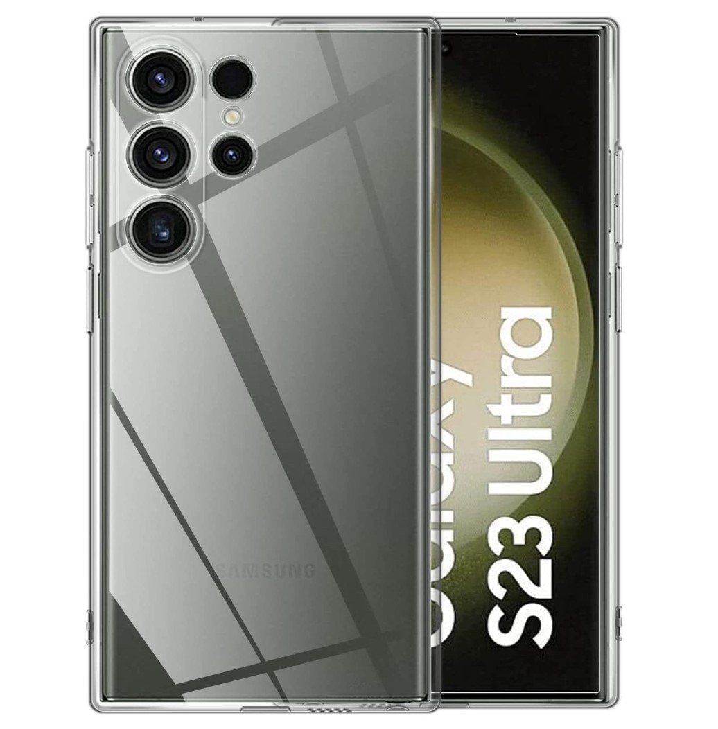 Cover & Protezioni schermo: Galaxy S23 Ultra Liquid Silicone Case Hülle Clear – Nuovo e nell'imballaggio originale da Rorschacherberg venduto da elektrofreak
