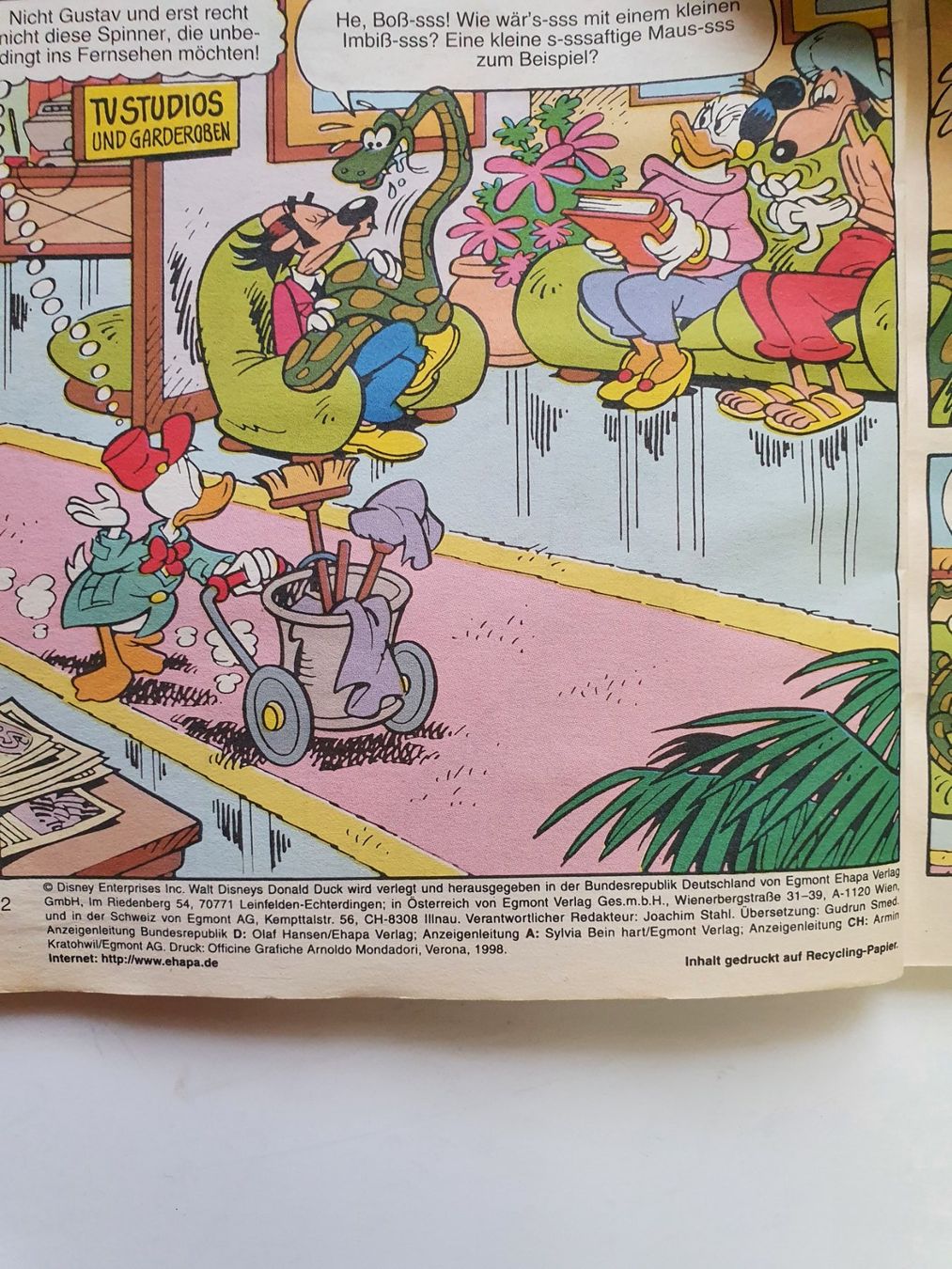 Comics: Donald Duck Nr. 521 / Walt Disney – Gebraucht aus Oberdorf BL von BaldenEagle 1