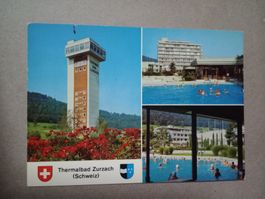 Ak Thermalbad Zurzach mehrbildrig 1977