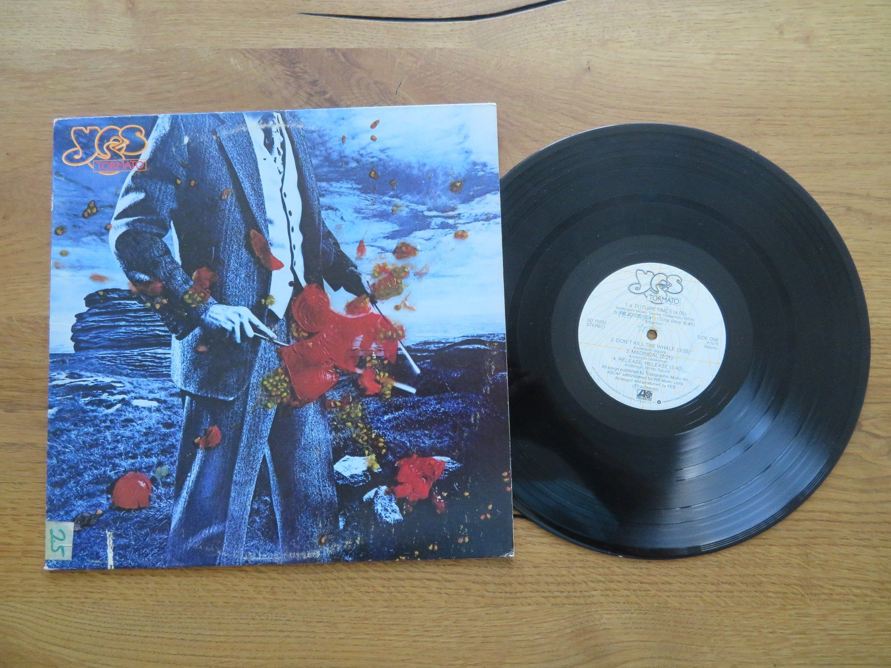 Dischi in vinile: YES TORMATO – Usato da Zürich venduto da max_cp5f