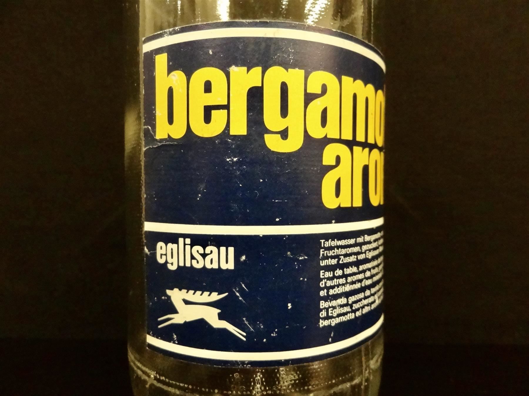 Gläser, Krüge & Flaschen: alte Flasche BERGAMOTTE EGLISAU 1970 – Gebraucht aus Kerzers von Flaschenposten 3