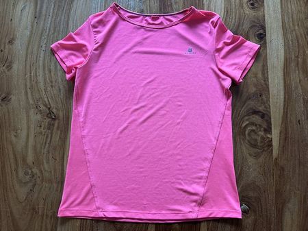 Domyos Sport Shirt Gr. 134 140 Orange-Pink
