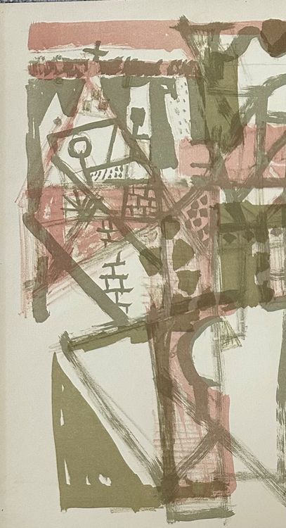 Eduard Bargheer (1901-1979) Lithographie Handsigniert 4
