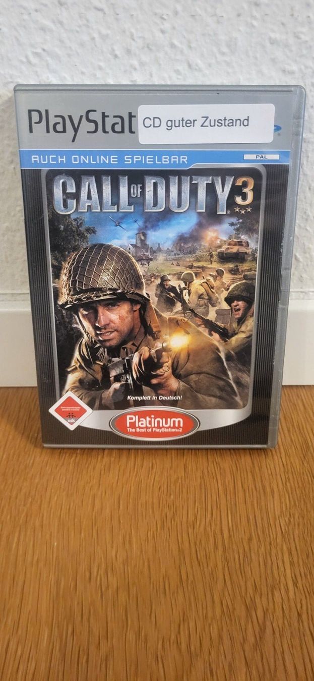 Sony Spiele: PS2 - Call of Duty 3 – Gebraucht aus Münsingen von Heroism2010