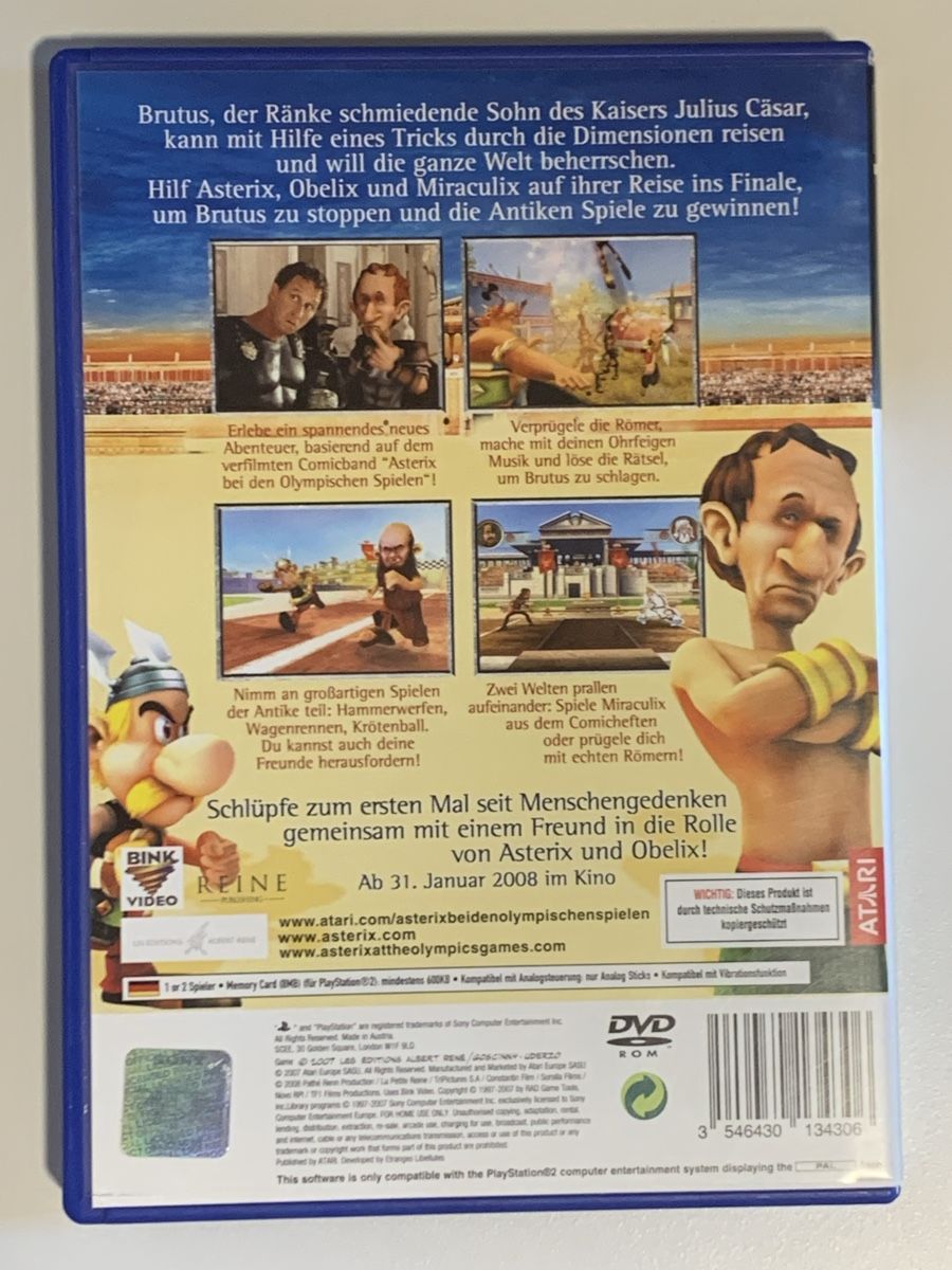 Sony Giochi: Asterix bei den Olympischen Spielen - PS2 – Usato da Ostermundigen venduto da RG-Collector 1