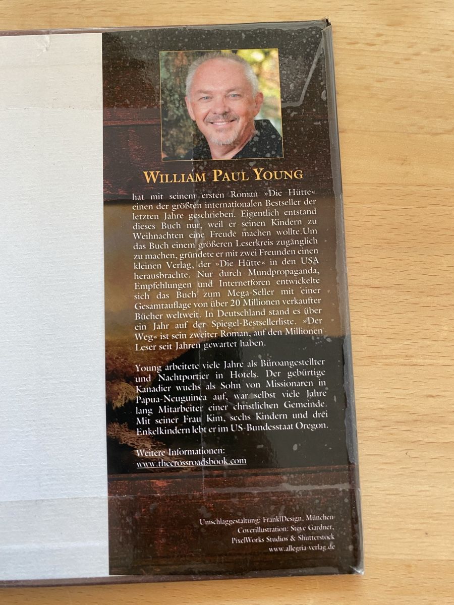 Libri: Der Weg - William Paul Young – Usato da Schwarzenburg venduto da Michellu 5