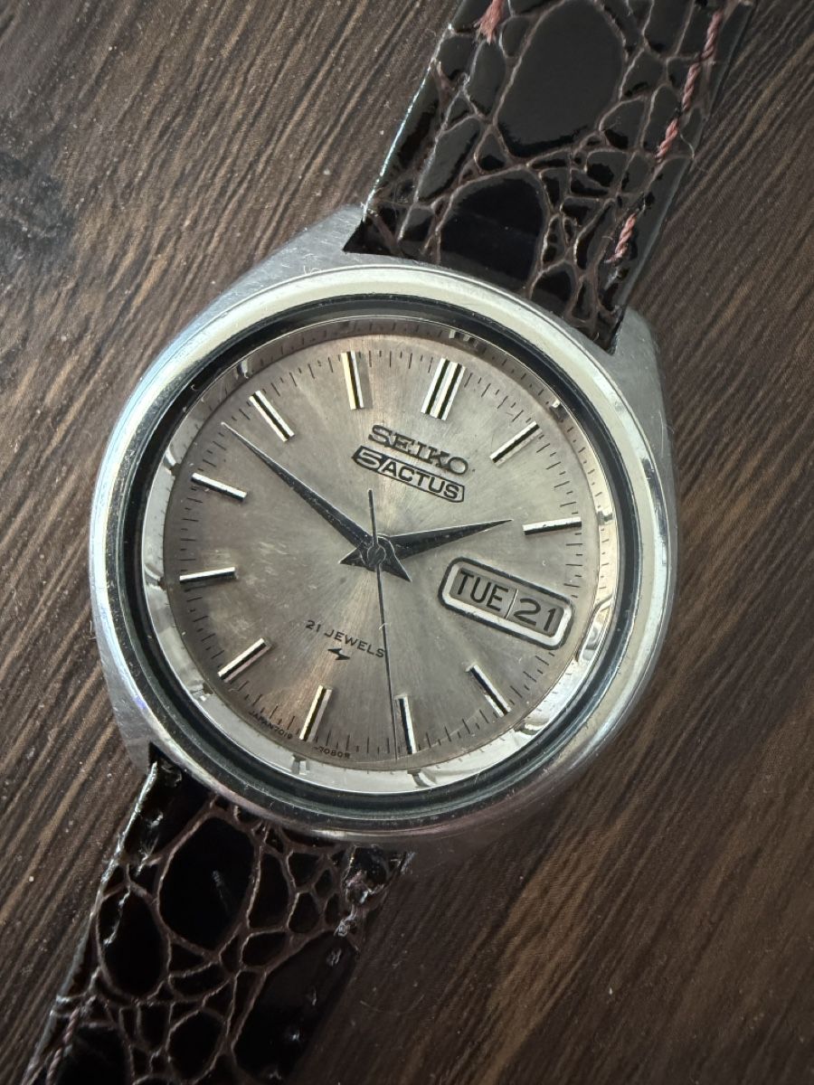 Seiko Orologi: Vintage Seiko 5 Actus Automatic Daini uhr – Usato da Zürich venduto da Rocola26 1