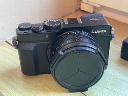 Kompaktkamera Panasonic Lumix DMC-LX100 schwarz gebraucht
