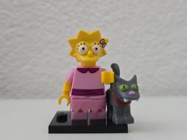Lego Lisa mit Katze (Snowball) The Simpsons Minifigur