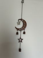 Metall-Windspiel "Mond & Sterne" für drinnen & draussen 57