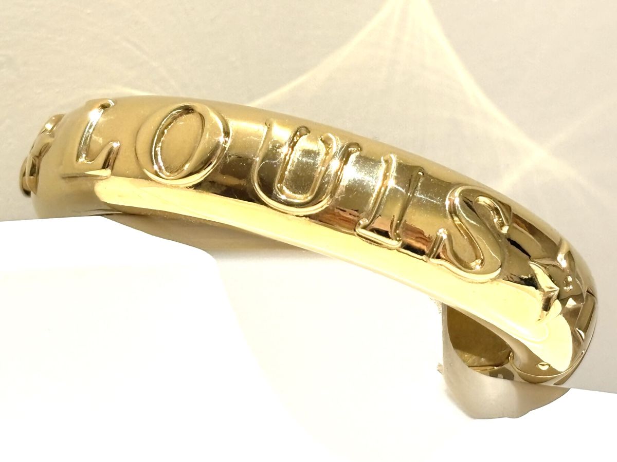 Louis Vuitton Altri gioielli: Louis Vuitton Gold Bangle - Gorgeous! – Usato da Winterthur venduto da Atelier.W