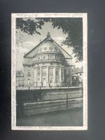 Postkarte Strassburg Stadt Theater Zensurstempel 1936 (V868)