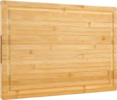 Extra großes XXXL Bambus-Schneidebrett, 60 x 40 x 3.2 cm