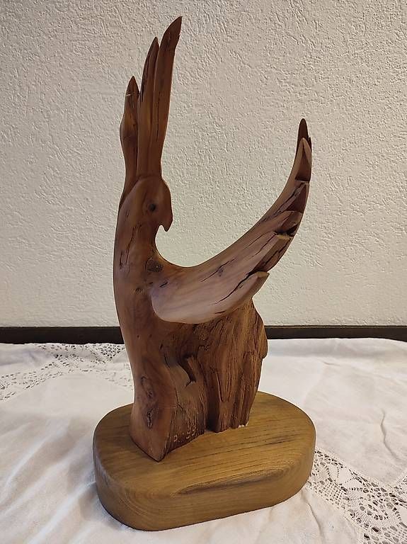 Sculture & Statue: Holzskulptur eines Vogels – Usato da Esslingen venduto da j_hkpg5