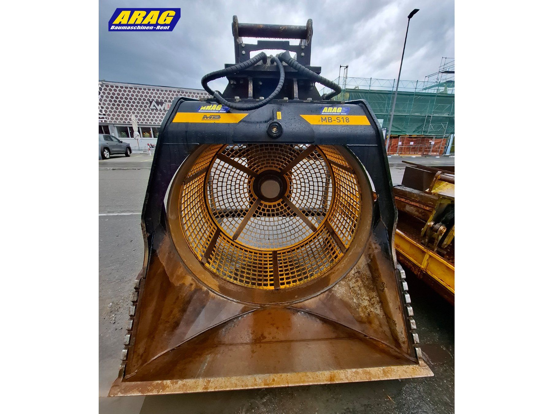 Tutte le macchine: MB - S18 S4 rotativ Sieblöffel – Usato da Hasle LU venduto da Arag08
