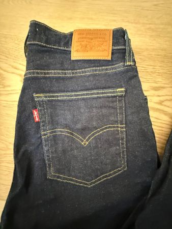 Levis High Rise Skinny W 29 L 30 Dunkelblau